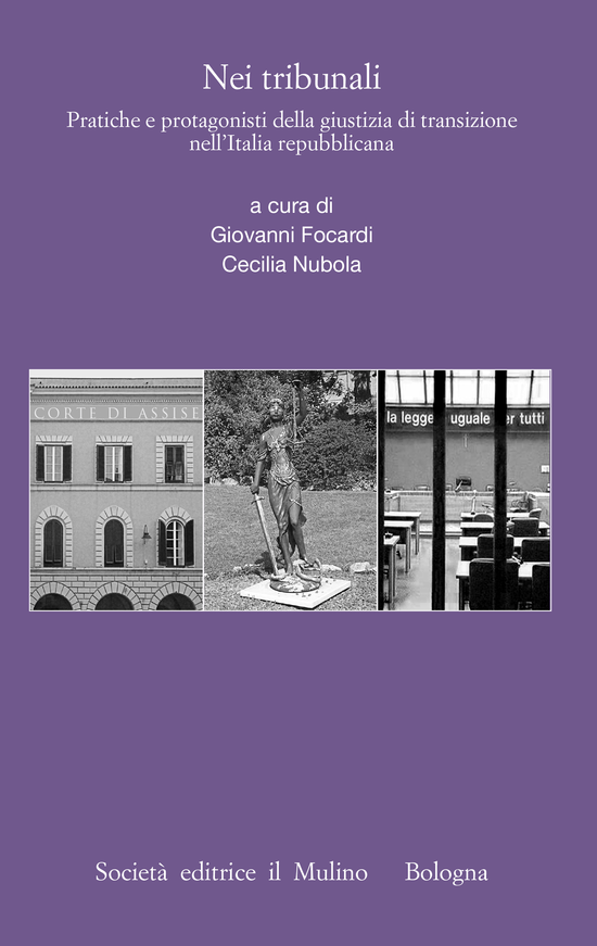 Copertina del libro Nei tribunali