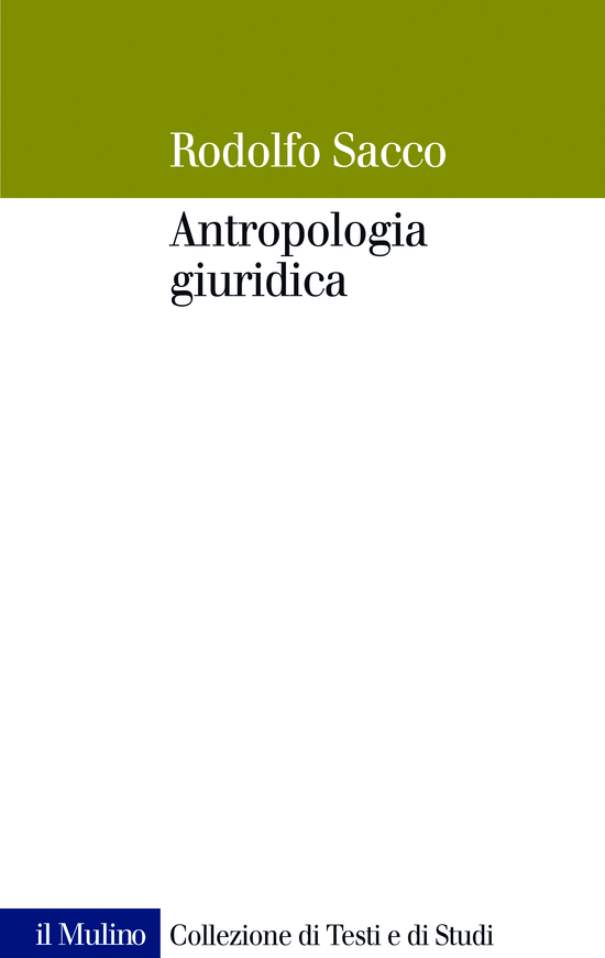Copertina del libro Antropologia giuridica