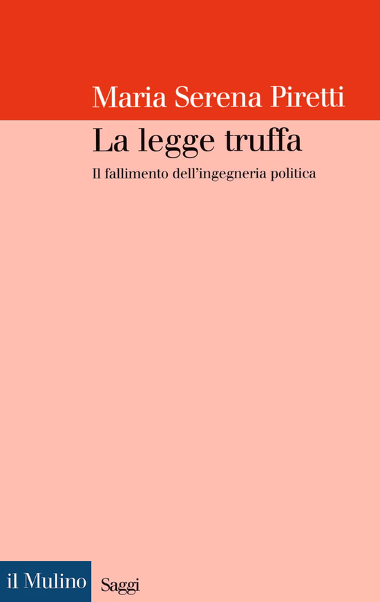 Copertina del libro La legge truffa