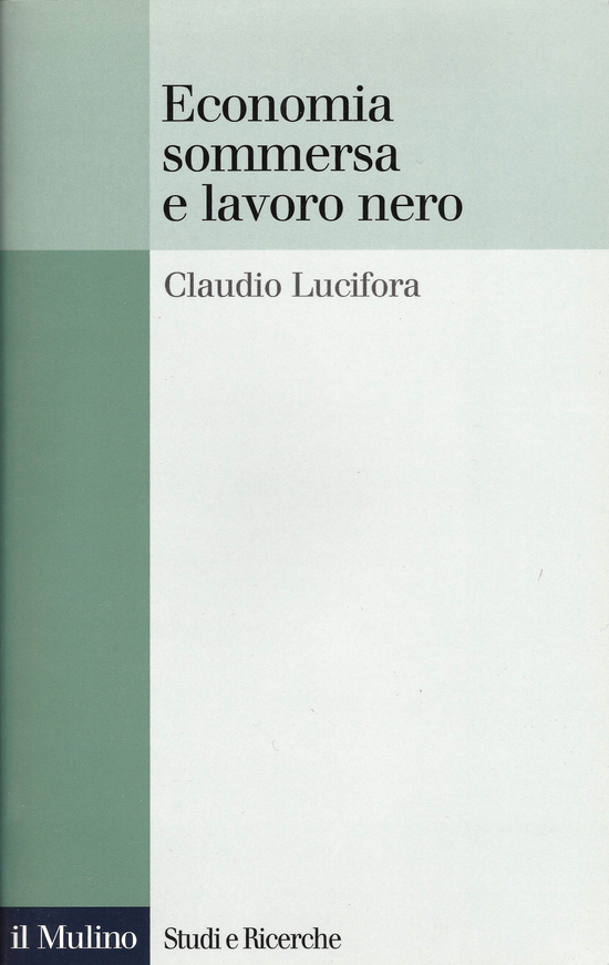 Copertina del libro Economia sommersa e lavoro nero ()